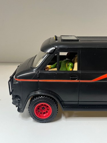 1:25 scale Rare Loose The A Team MR T GALOOB Tactical Van play set 1983 - Picture 14 of 22