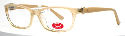 OSCAR OSL460 267 Beige Gradient Womens Rectangle Eyeglasses 54-15-135 B:34
