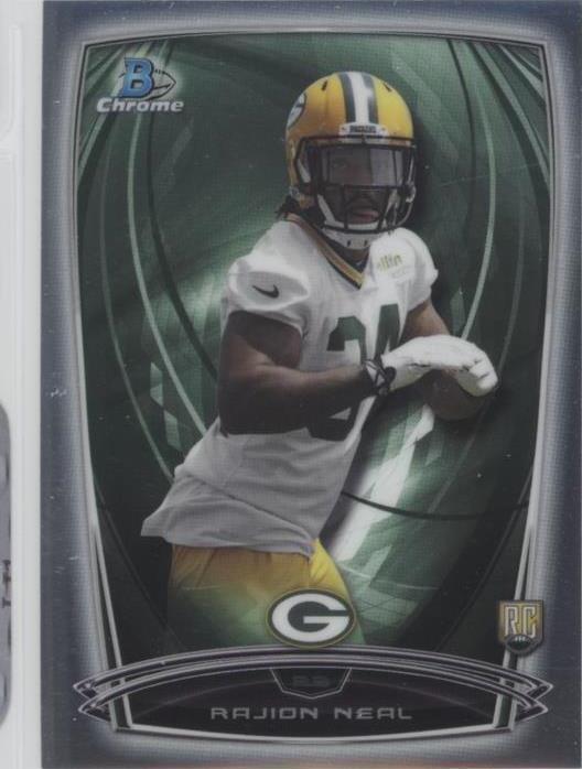 2014 Bowman Chrome Rajion Neal #183 - 1 of 2