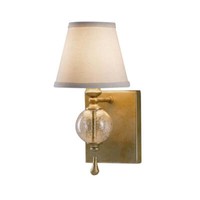 Elstead Argento Wandleuchte E14 Oxidiertes Blattsilber