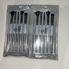 New x2 Pack e.l.f. 5 Makeup Eye Brushes Smoky Eye 82021 ELF