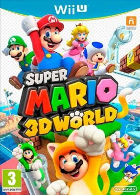Nintendo Wii U Super Mario 3D World FRA Good condition