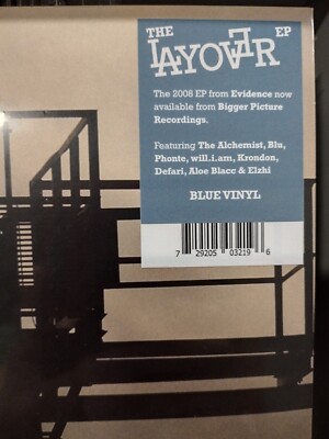 RARE! Evidence ‎The Layover EP Blue Vinyl 2022 ReIssue /200