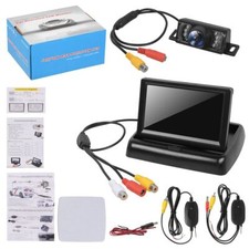 Einparkkameras Rückfahrkamera Funk Kabellos Mit 4.3'' Monitor KFZ Auto Wohnmobil