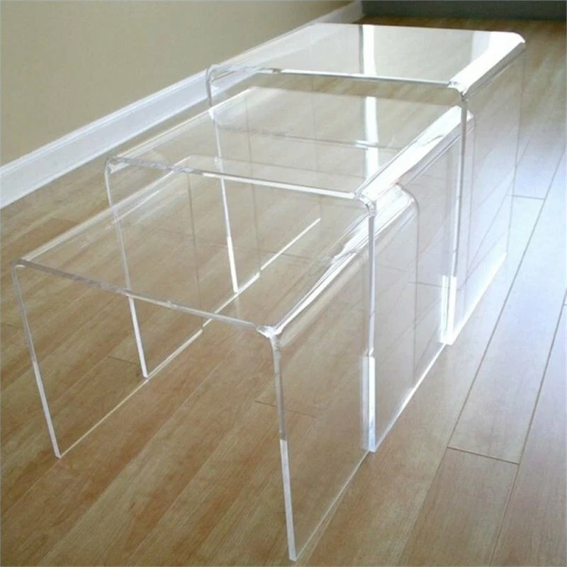 Acrylic nesting 2024 table set