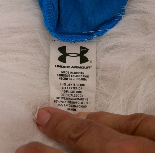 Under Armour Heatgear Youth Girls Large (YLG/JG/G) Loose Blue Tank Top - Bild 6 von 6
