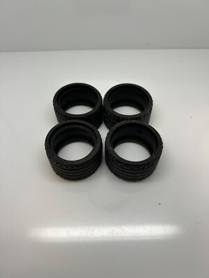 Lego Vehicle Car Truck  Lot Of 4 Black Tire 37 x 22 ZR