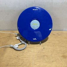 Sony Walkman PSYC D-FJ040 CD Player with AM/FM Radio W/ Headphones Tested