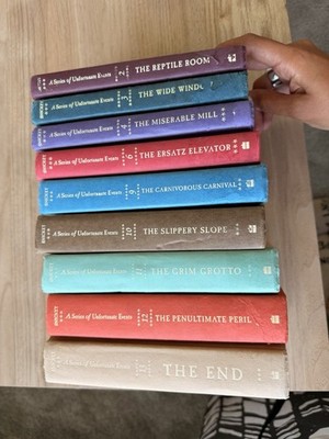 Lemony Snicket A Series of Unfortunate Events Illustrated Hardcover Book Lot