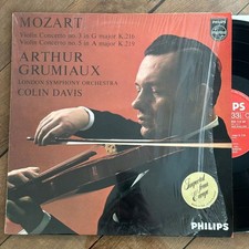 Arthur Grumiaux NM! London Symphony Holland P...