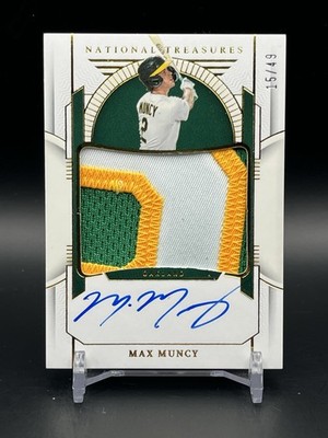 2024 National Treasures Prospect Material Signatures MAX MUNCY /49 Gold #PMS-MM