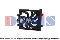 LüFter MotorküHlung AKS Dasis 088410N FüR Fiat Ford 12V 300W 405Mm KA RU8 Tdci