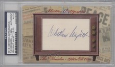 2013 Historic The Decades - 1940s Edition Framed Cut 22/25 Whit Wyatt Auto 1r9