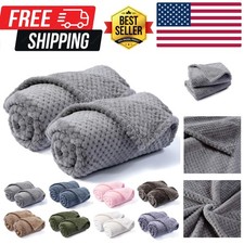Pet Blanket for Dogs or Cats - Warm Soft Fuzzy Plush Fleece Throw for Puppy, ...