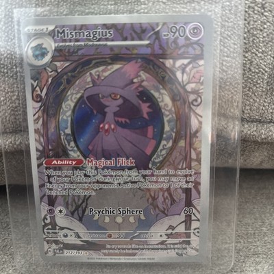 Pokémon Mismagius 212/193 Paldea Evolved Illustration Rare Holo Card