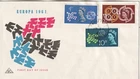 England Great Britain  1961 Europa CEPT  first day cover FDC unaddressed