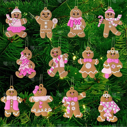 Adornos de árbol de Navidad, adornos de piruleta de azúcar de Navidad, dulce Ch - Imagen 7 de 45
