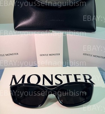 2026 GentleMonster Bold Collection - Lix 01 Sunglasses Black Frame