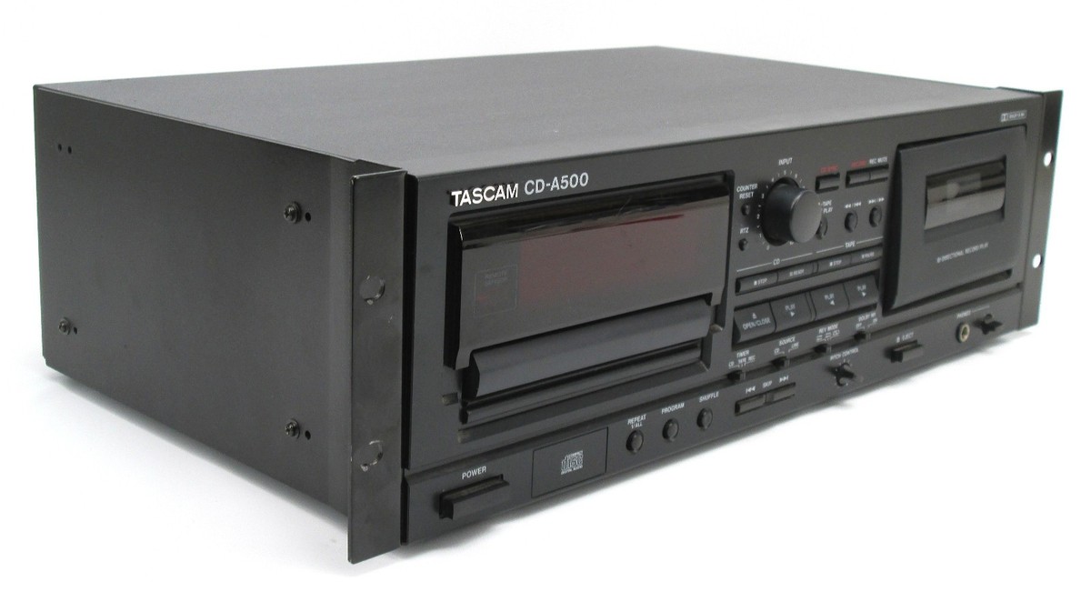 TASCAM タスカム CD-A500 業務用 CDプレーヤー カセットデッキ Tascam CD-A500 CD Player & Cassette Combo Deck | eBay