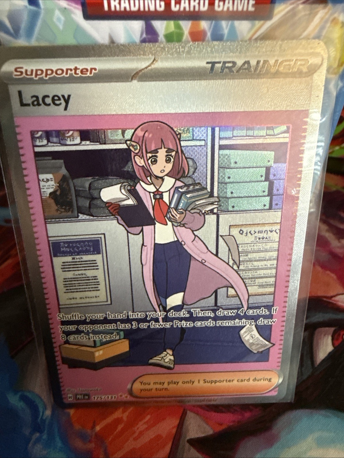 Pokemon TCG Lacey 175/131 SV:Prismatic Evolutions SIR NM 🔥