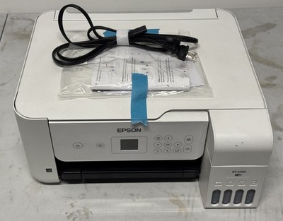 Epson EcoTank ET-2720 Supertank Color Inkjet All-in-One Printer - White USED