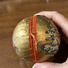 Christmas Tree Ornament; W. Germany Paper Mache Candy Container Ornament — photo 2