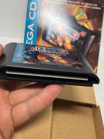 Sega CD Back Up Ram Cart w/ Box No Manual