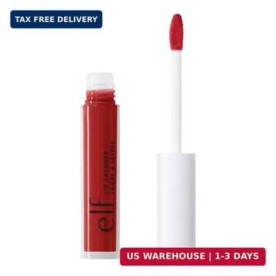 e.l.f. Lip Lacquer, Hydrating Lip Gloss, Non-Sticky Ultra-Shine with Vitamin A &