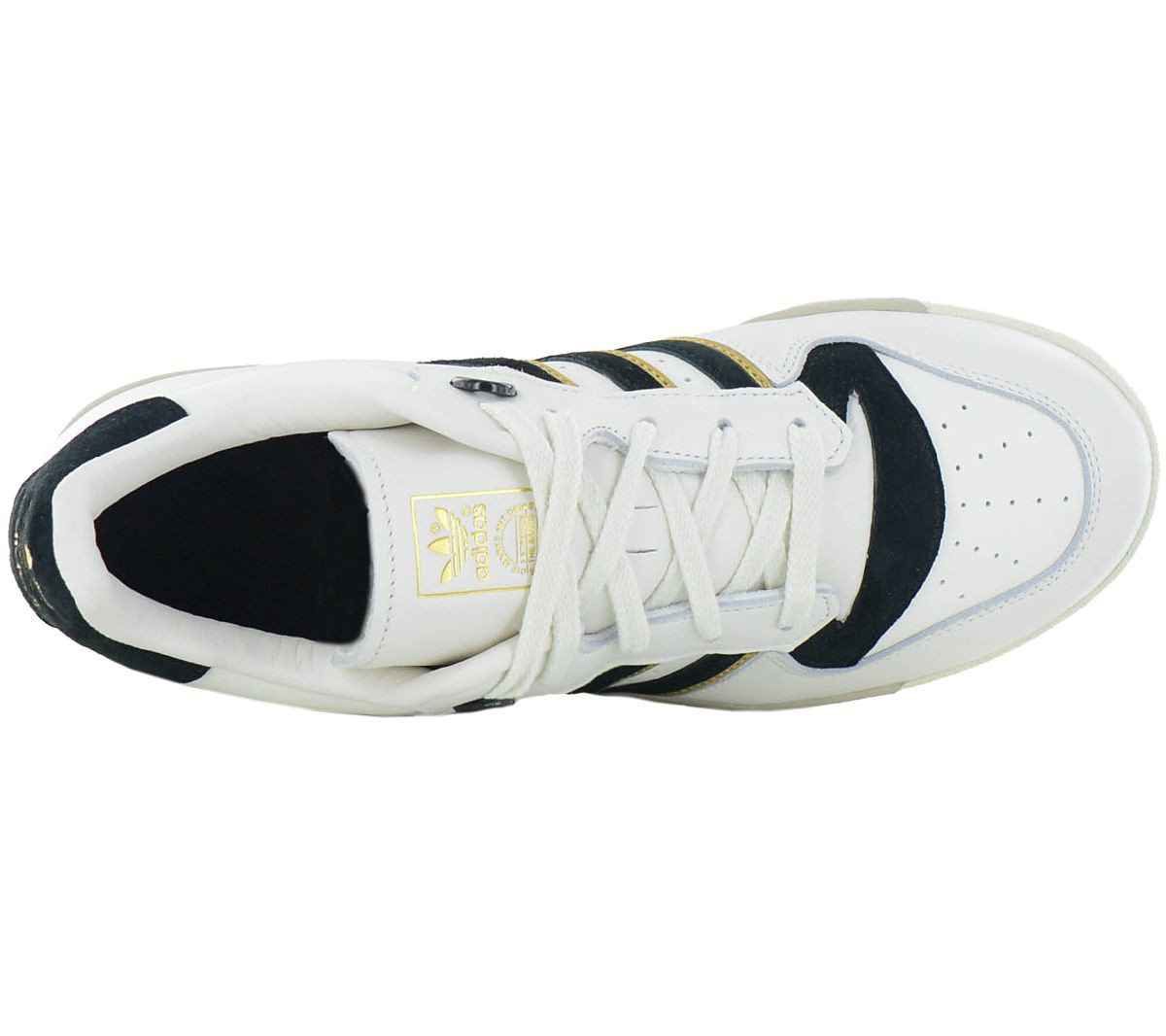 ★adidas★ Rivalry Low 86 White Black IF6262 adidas Rivalry Low 86 Cloud White Core Black (Women's
