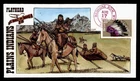 DR WHO 1990 FDC INDIAN HEADDRESS COLLINS HANDPAINTED CACHET MEDICINE BO M75294