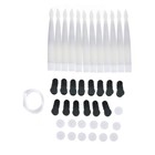 12 Sets Christmas Tree Candle Lights Clip On Warm White Led For Holiday Ambiance