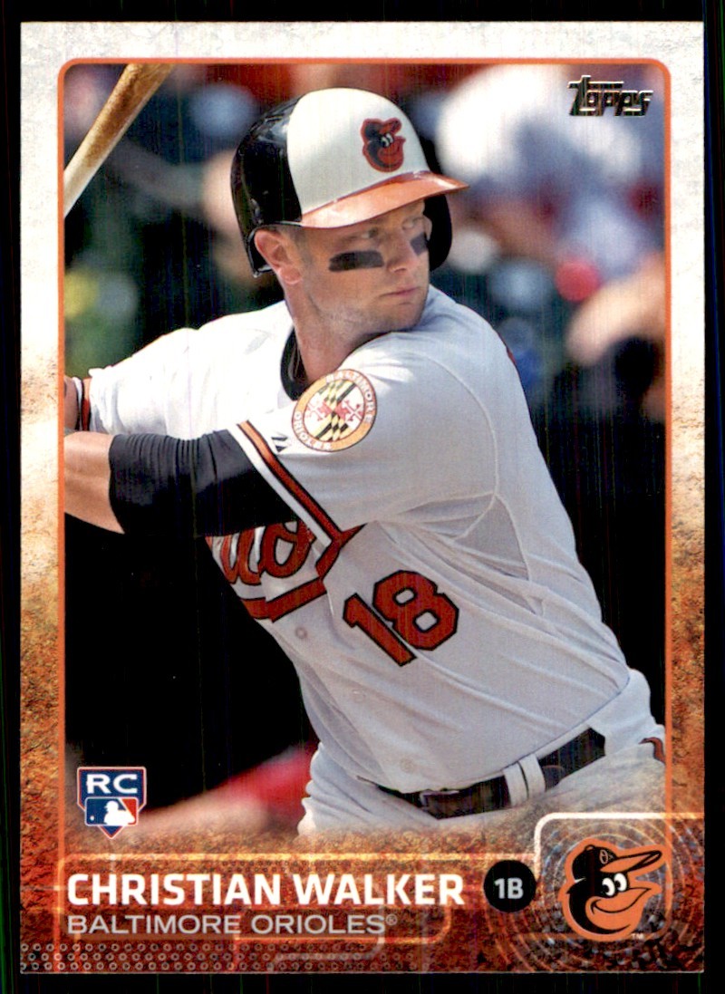 2015 Topps Christian Walker Baltimore Orioles #549