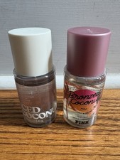 Victoria  s Secret PINK Iced Coconut  Bronzed Coconut 2.5 Oz Body Mist Lot