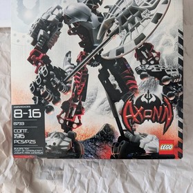 Lego Bionicle 8733 Axonn 196 PC's 4283610 Oop Rare Minor Box Wear Sealed 