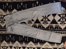Vintage 90's Levi's 501 Women's High Rise Straight Leg Light Wash Jeans W26 L32