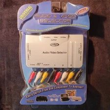 Intech - Audio Video - 3 Way Input -  S-Video Selector