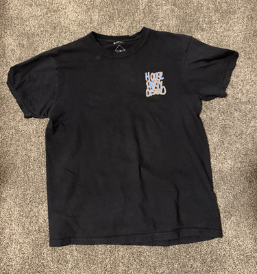 House Party Distro Men's Black Graphic Logo Short Sleeve T-Shirt Size L