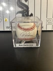 Ron Karkovice Signed Autograph Official ROALB Baseball with Display Case