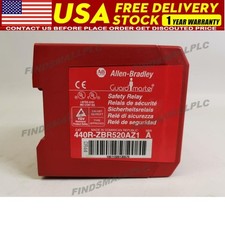 New Allen-Bradley 440R-ZBR520AZ1 Guard Master Safety Relais