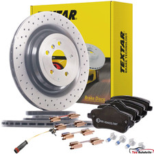 TEXTAR Bremsenkomplettsatz Ø 345 hinten Mercedes W166 ML 300 350 500 GLE AMG 63