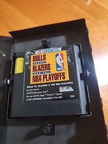 Bulls vs. Blazers and the NBA Playoffs (Sega Genesis, 1993) Cib