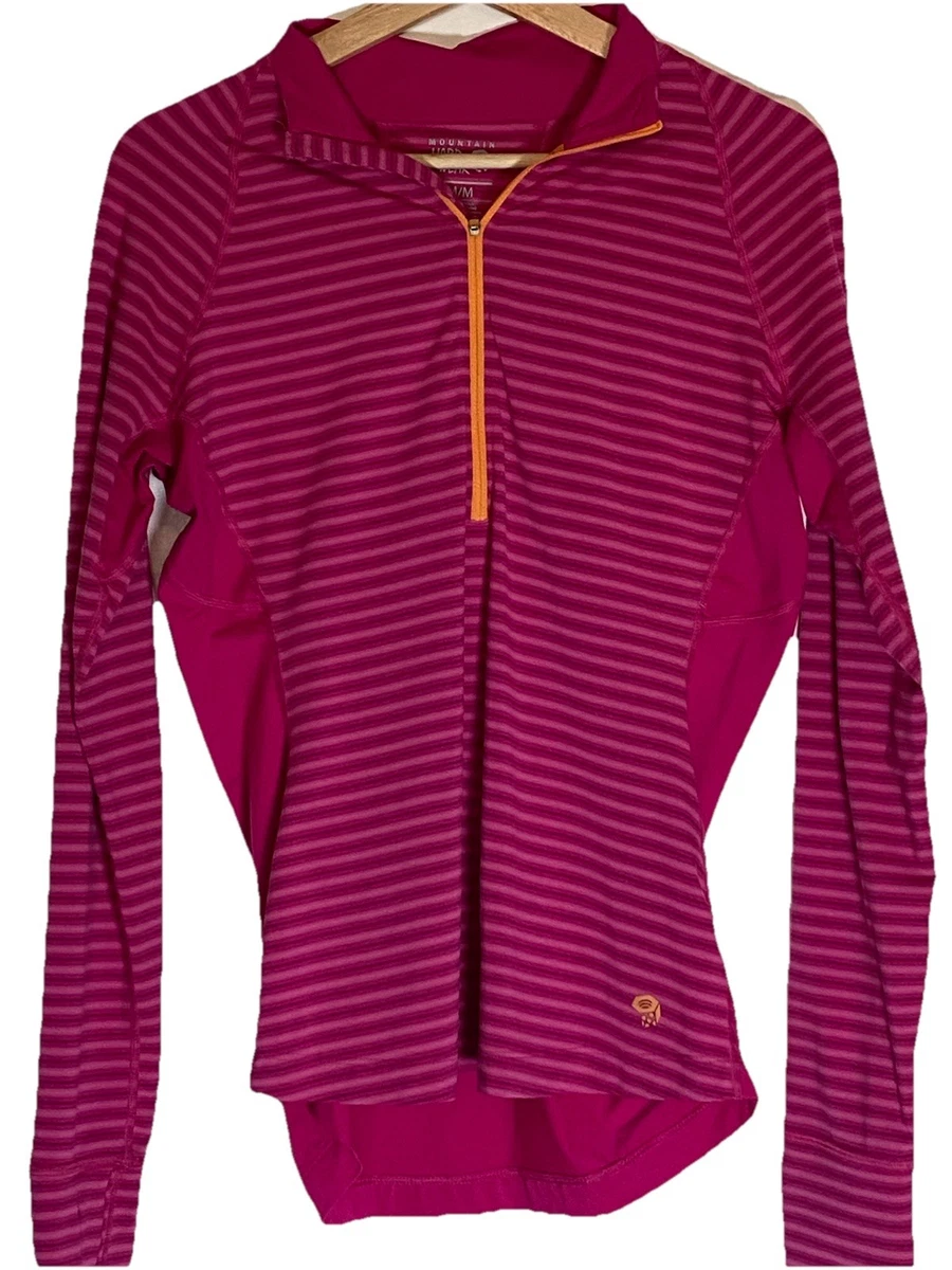 Mountain hardwear Felpa con mezza zip Camplife Rosso Trekkinn