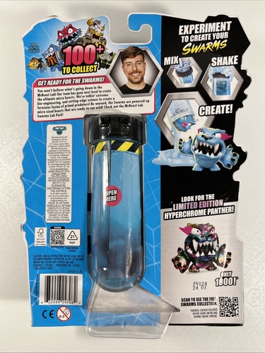 2024 Neu Mr. Beast Lab Swarms 5 Micro Beasts Lab Pack 1" Figuren - Bild 2 von 2