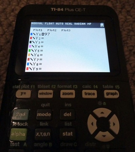 Texas Instruments Graphing Calculator: TI-84 Plus CE with Lid Working - Picture 2 of 8