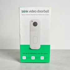 Blink Wireless Video Doorbell 2nd Gen Latest Model White HD, NEW/SEALED