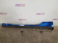 18 2018 FORD MUSTANG ECO BOOST ROCKER PANEL MOULDING LEFT DRIVER BLUE COUPE 