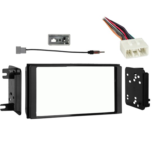 Passend für Subaru Forester 09-13 mit DVD Basis OE NAV DDIN Kabelbaum Radio Armaturenbrett Set - Bild 1 von 4