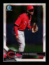 Alfredo Rodriguez Cincinnati Reds #BCP26 Bowman 2018 Bowman Chrome Prospects