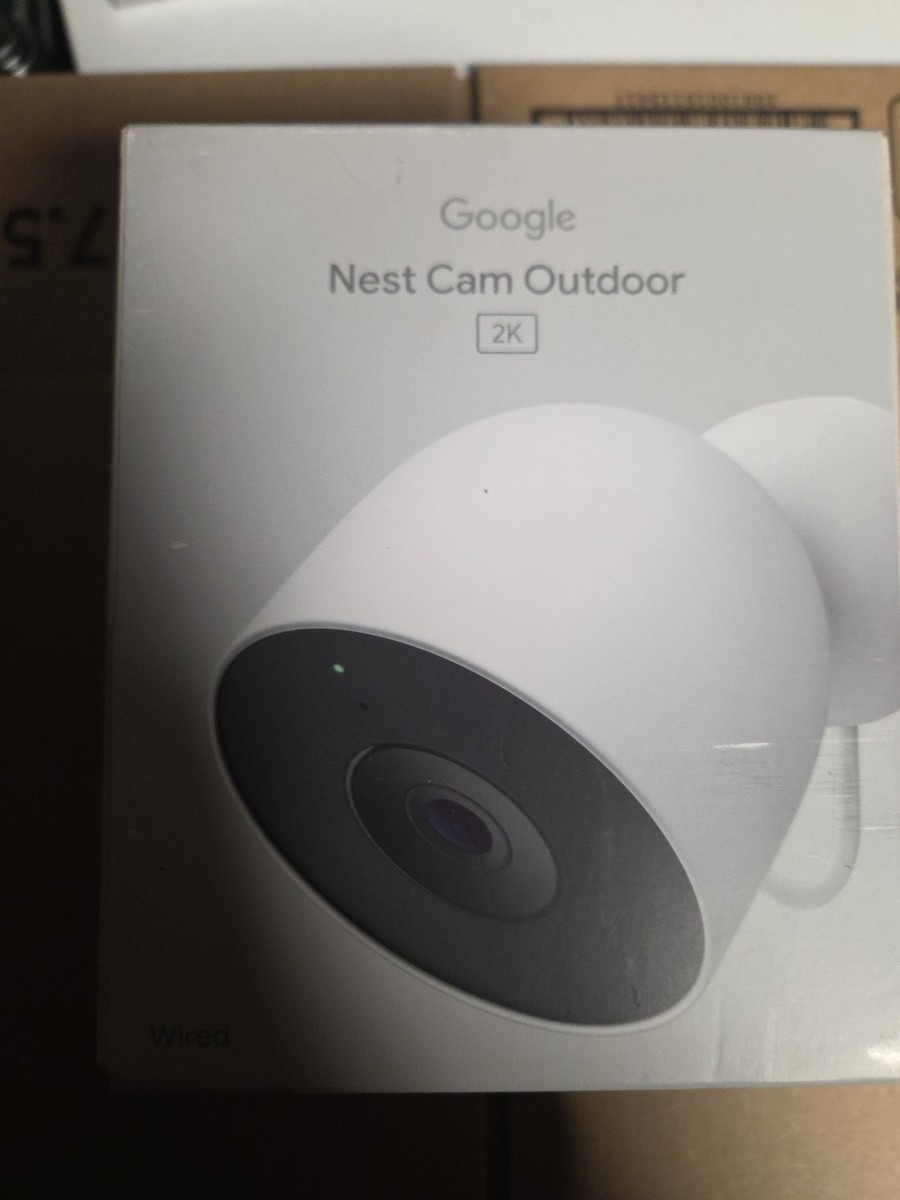 Google Nest Cam Outdoor 2nd Gen - Wired Security Camera with 2K