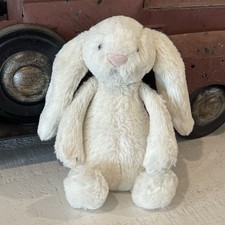 Jellycat Little Bashful Push Bunny Small 8  Off-White